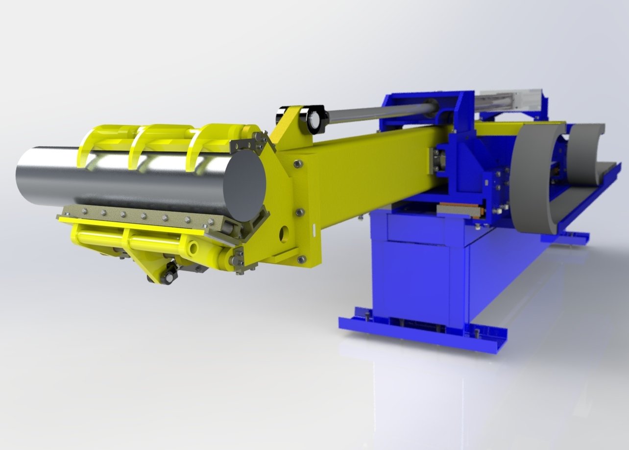 Single-Arm, Hyd Cyl, Rollers 4